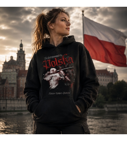 Damska bluza z kapturem RZECZPOSPOLITA